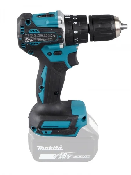 Makita DHP487Z Trapano avvitatore a percussione 18v Brushless senza batterie - dettaglio 7