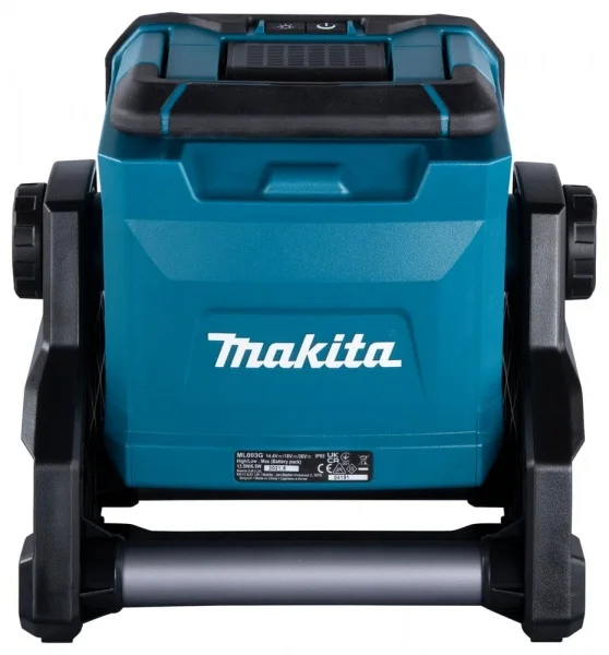 Makita ml003g lampada da cantiere 18v-40v xpt xgt 1.000 lumen senza batterie - dettaglio 4