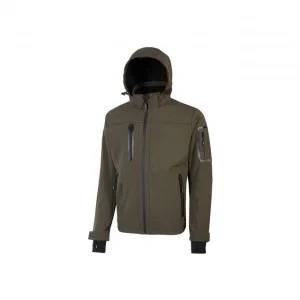 U-power space giacca dark green - dettaglio 1