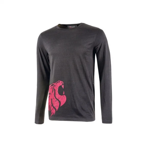 U-power alien t-shirt grey fucsia - dettaglio 1