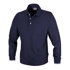 Polo a maniche lunghe 7557bl blu beta 7557bl - dettaglio 1