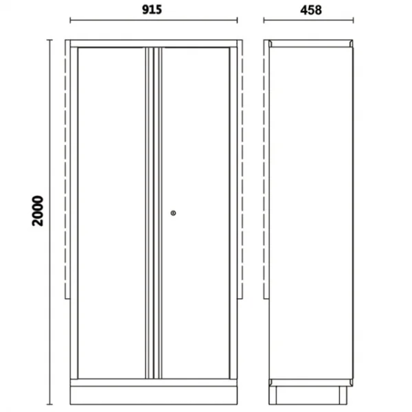 Beta c45pro 2.0 as2 armadio a due ante 045000481 - dettaglio 2
