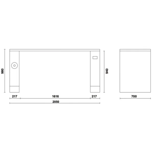 Beta c55pro bg/2 banco da lavoro per arredamento officina 055000171 - dettaglio 5