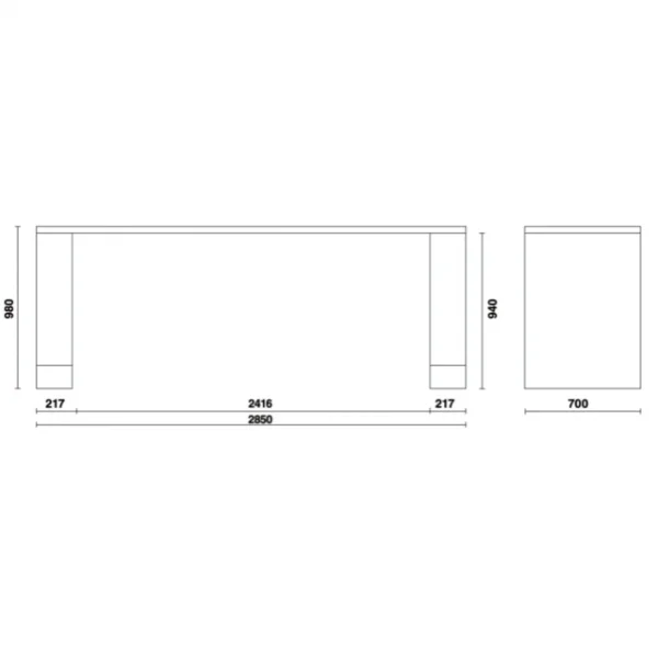 Beta c55bg/2,8 banco da lavoro per arredamento officina 055000281 - dettaglio 4