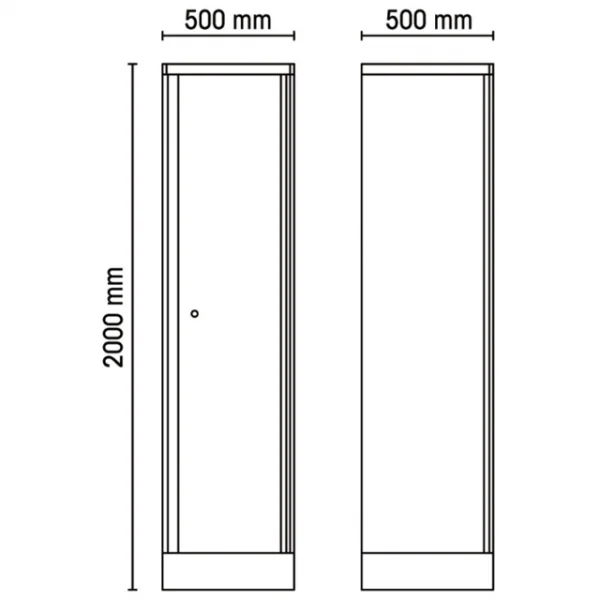 Beta c55a1 armadio ad anta 055000411 - dettaglio 3