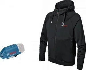 Bosch felpa antivento termica a batteria senza batteria ghh 12+18v xa - dettaglio 1