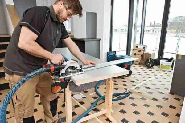 Bosch gks 18v-57 g sega circolare a batteria - dettaglio 3