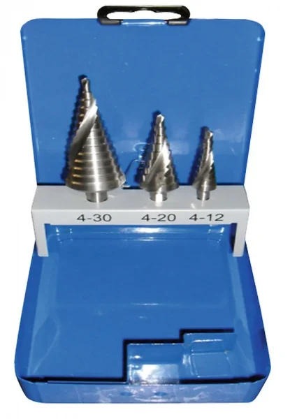 Makita P-69951 Set svasatori a gradino per metallo 3 Pz. - P-69951