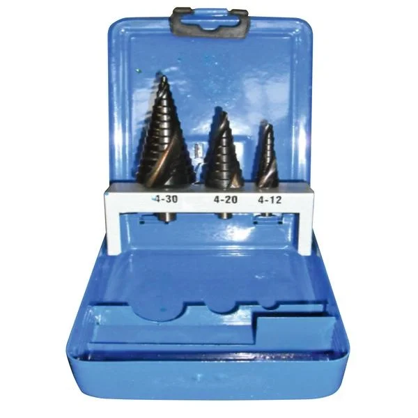 Makita P-70029 Set svasatori a gradino per acciaio Inox 3 Pz. - P-70029