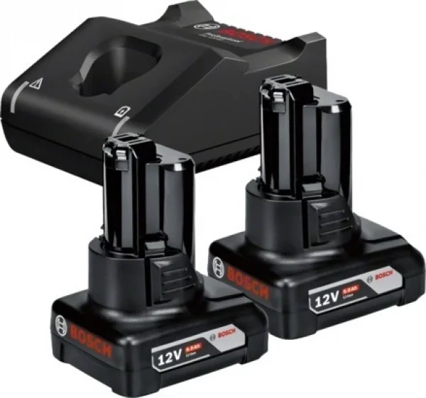 Bosch gal 12v-40 + gba 12 v set batterie e caricabatterie 1600a01b20 - dettaglio 1