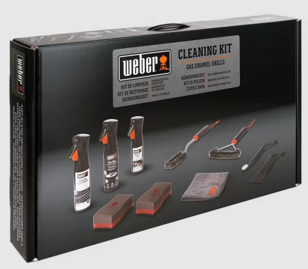 Weber 18284 Kit di pulizia per barbecue smaltati - 18284