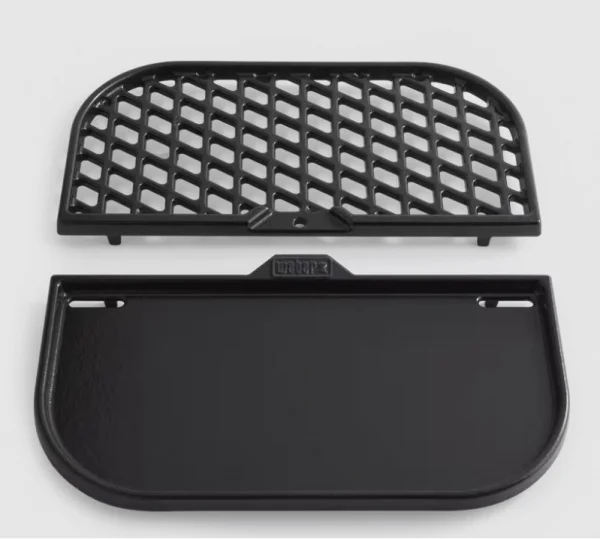 Weber 8858 Accessorio griglia e piastra per barbecue - 8858