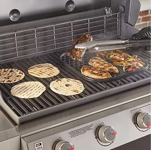 Weber 8858 Accessorio griglia e piastra per barbecue - 8858