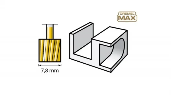 Dremel 115dm punta da intaglio max - dettaglio 2
