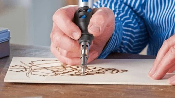 Dremel 204 set accessori per pirografia versatip 4 pz. - dettaglio 5