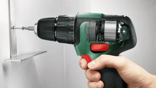 Bosch hobby easyimpact 12 trapano avvitatore a percussione 12 v brushless con due batterie - dettaglio 2