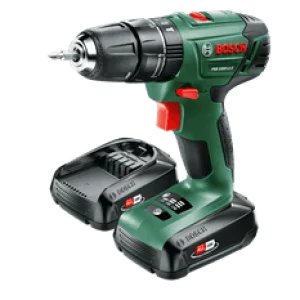 Bosch hobby psb 1800 li-2 trapano avvitatore a percussione 18 v con due batterie - dettaglio 1