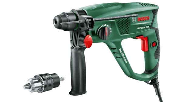 Bosch Hobby PBH 2500 SRE Tassellatore 600 W con mandrino adattatore - 0603344402