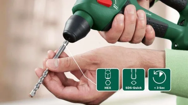 Bosch hobby uneo maxx tassellatore multifunzione a batteria 18 v 060395230f - dettaglio 4
