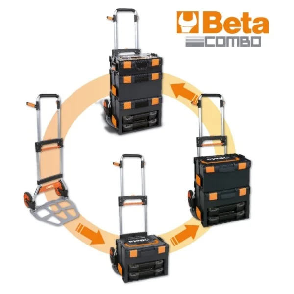 Beta C99P Carrello pieghevole Combo - 099000101