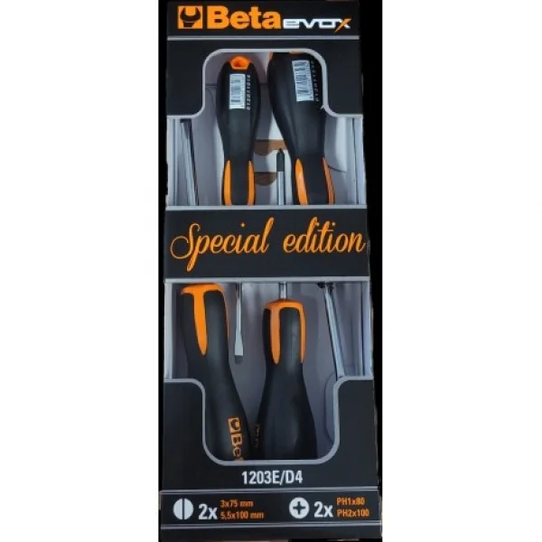 Beta 1203E/D4 Set cacciavite EVOX 4 Pz. - dettaglio 1