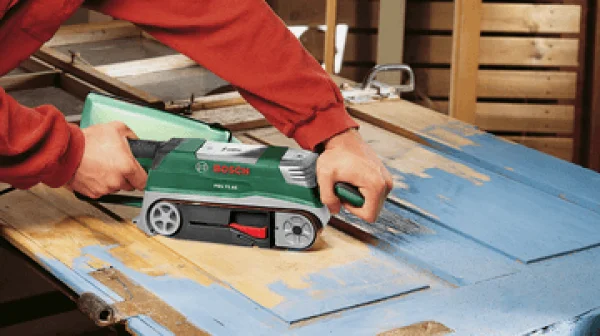 Bosch hobby pbs 75 ae set levigatrice a nastro 750 w con guida 06032a1101 - dettaglio 3