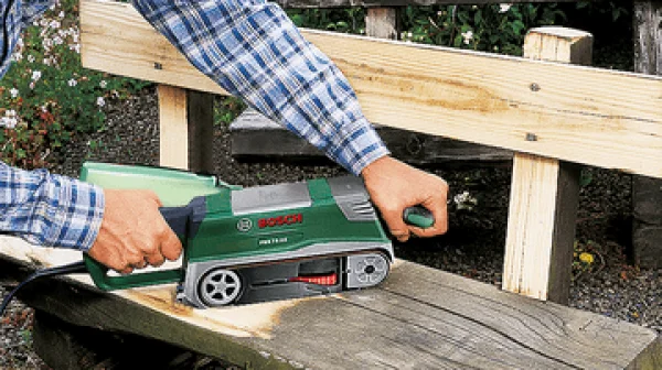 Bosch hobby pbs 75 ae set levigatrice a nastro 750 w con guida 06032a1101 - dettaglio 4