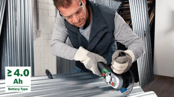 Bosch hobby advancedgrind 18 smerigliatrice angolare 18 v senza batteria 06033d9002 - dettaglio 3