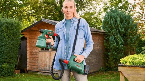 Bosch hobby easyspray 18v-100 sistema di verniciatura a spruzzo 18 v senza batteria 0603208000 - dettaglio 4