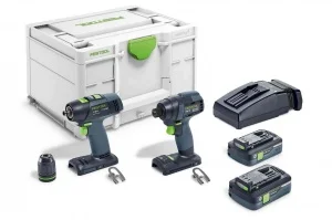 Set di avvitatori 18 V Brushless TID 18 HPC 4,0 I-Set T18 - 577244
