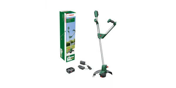 Bosch hobby universalgrasscut 18-260 tagliabordi 18 v con due batterie 06008c1d05 - dettaglio 2