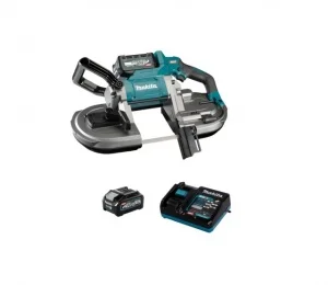 Makita pb002gm201 sega a nastro 40 v brushless con due batterie - dettaglio 1