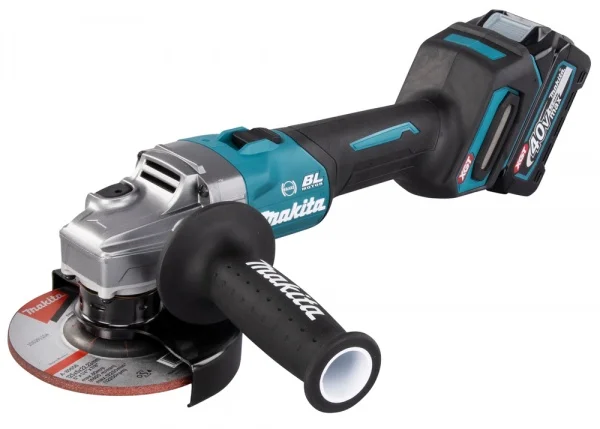 Makita DK0124G201 Set trapano e smerigliatrice 40 V con batterie - DK0124G201