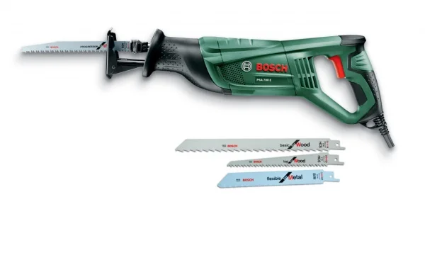 Bosch hobby psa 700 e seghetto dritto 710 w con set lame 3 pz. 06033a7001 - dettaglio 1