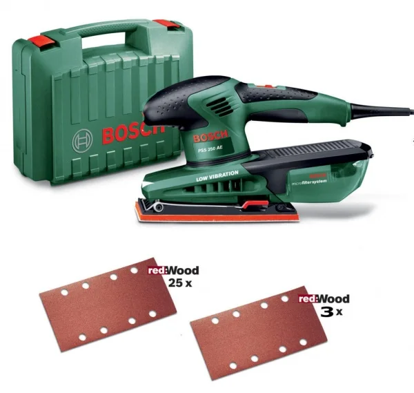 Bosch hobby pss 250 ae levigatrice orbitale 250 w 060334020f - dettaglio 1