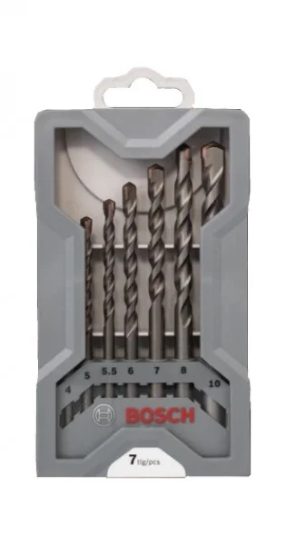 Bosch cyl-3 set punte calcestruzzo 7 pz. 2607017083 - dettaglio 2