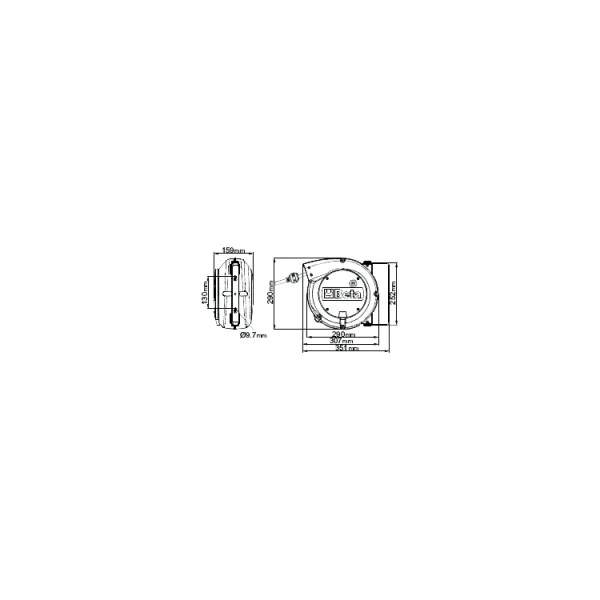Beta 1845 12-h05 avvolgicavi automatico 3gx2,5 mm² 018450365 - dettaglio 5