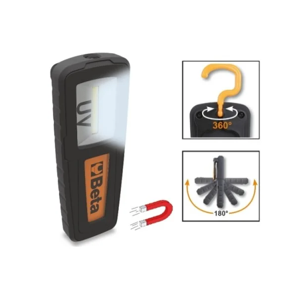 Beta 1838uv lampada ricaricabile led e uv - dettaglio 3