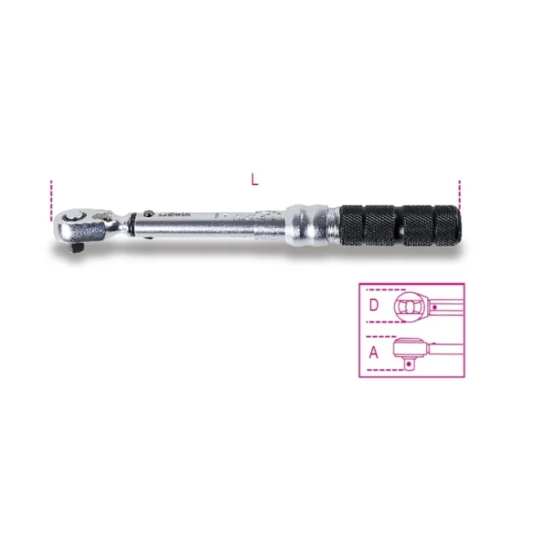 Beta 605e/10 chiave dinamometrica a scatto 006050110 - dettaglio 2