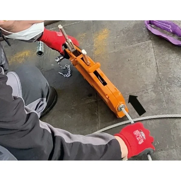 Robur 8148 argano manuale a funo 20 m 8148 - dettaglio 4