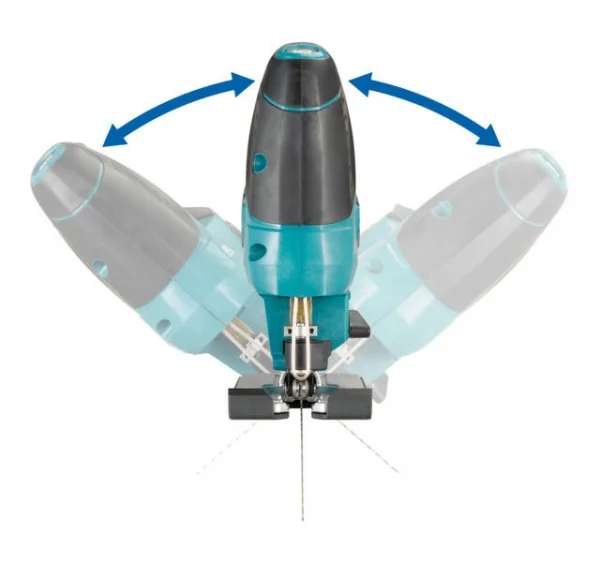 Makita djv184rtj seghetto alternativo 18 v brushless con due batterie - dettaglio 8
