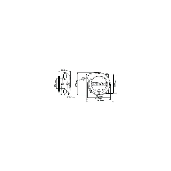 Beta 1900m 8x15 avvolgitubo automatico per aria o acqua 019000085 - dettaglio 4