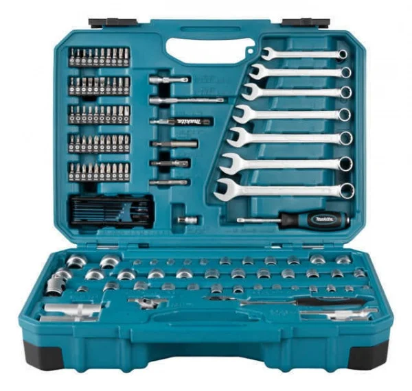 Makita e-06616 valigetta con accessori 120 pz. - dettaglio 1