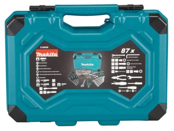 Makita e-08458 valigetta con accessori 87 pz. - dettaglio 2