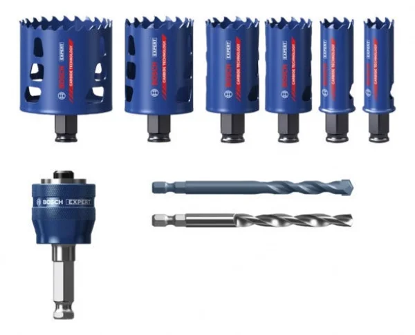 Bosch tough material set seghe a tazza expert 9 pz. 2608900446 - dettaglio 3