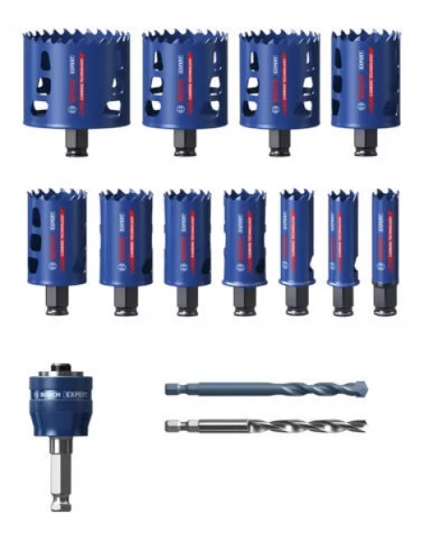 Bosch tough material set seghe a tazza expert 14 pz. 2608900447 - dettaglio 1