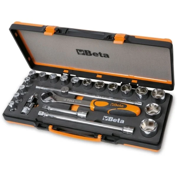 Beta 920a/c17m assortimento di bussole 1/2" in valigetta 22 pz. 009200924 - dettaglio 1