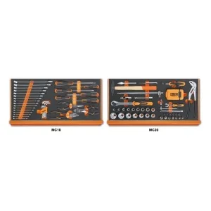 Beta 5927vu/m assortimento utensili con termoformati morbidi 108 pz. 059271021 - dettaglio 1