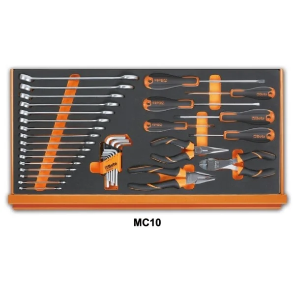 Beta 5927vu/m assortimento utensili con termoformati morbidi 108 pz. 059271021 - dettaglio 2