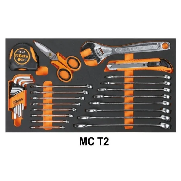 Beta 5914vu/m assortimento utensili con termoformati morbidi 109 pz. 059140112 - dettaglio 3